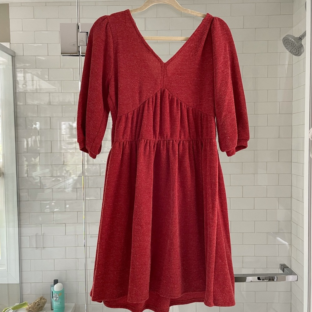 Anthropologie Ro & De Laura Tiered Knit Tunic Dress - Picture 6 of 6